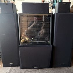 Sony Stereo System Audio Rack SU-S4610
