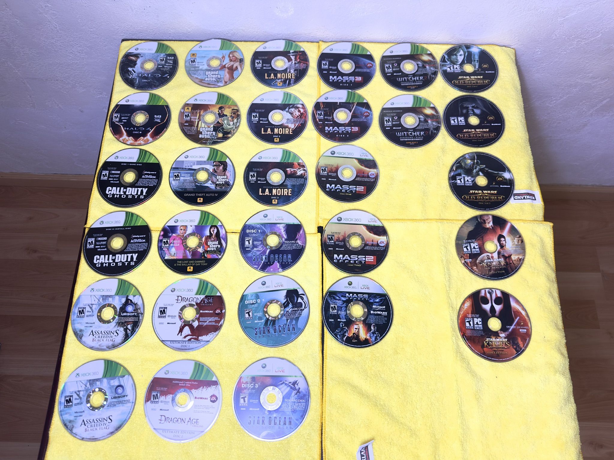 MULTIPLE XBOX 360 GAMES BUNDLE