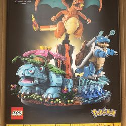 Lego Pokemon Venusaur, Charizard and Blastoise