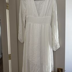 White Dress Size small 