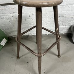 Vintage Metal Stool