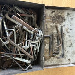 Box Of Various Allen Wrenches