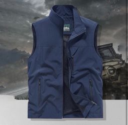 JP VOGUE Men’s Outdoor Vest - Navy