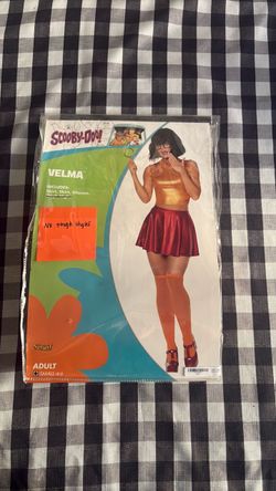 Scooby-Doo Velma Halloween Costume Adult Small