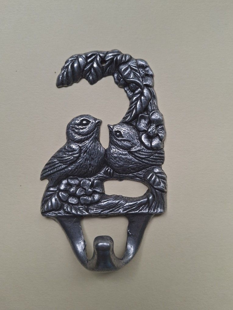 Silver Plated Bird Wall Hanger