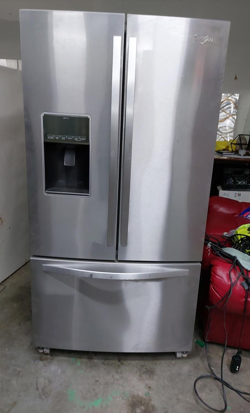 Whirlpool 3-Door French Door Refrigerator Stainless Steel
