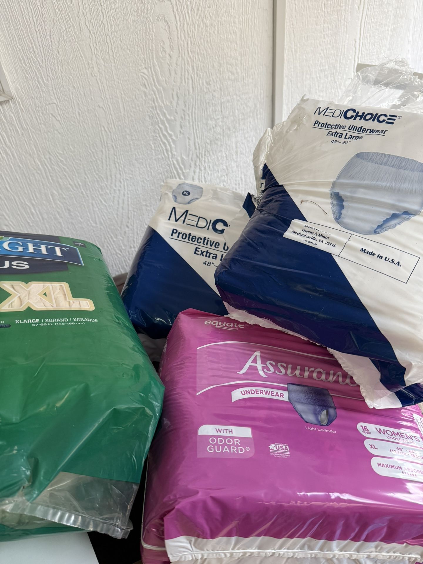 Xl Diapers and Hospital Pads 