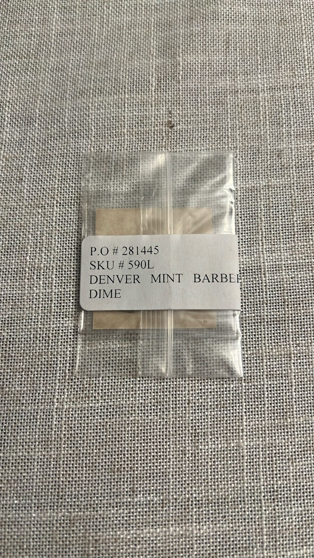 Denver Mint Barber Dime 1912