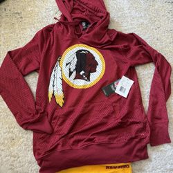 Brand New NFL  Apparel Washington Redskins Commanders Woman’s Hoodie With Tank Top Size Small, Not Daniels, Ekeler, McLaurin, Robinso, Jersey, Nike