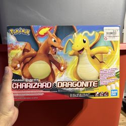 Pokemon Model Kit Charizard and Dragonite