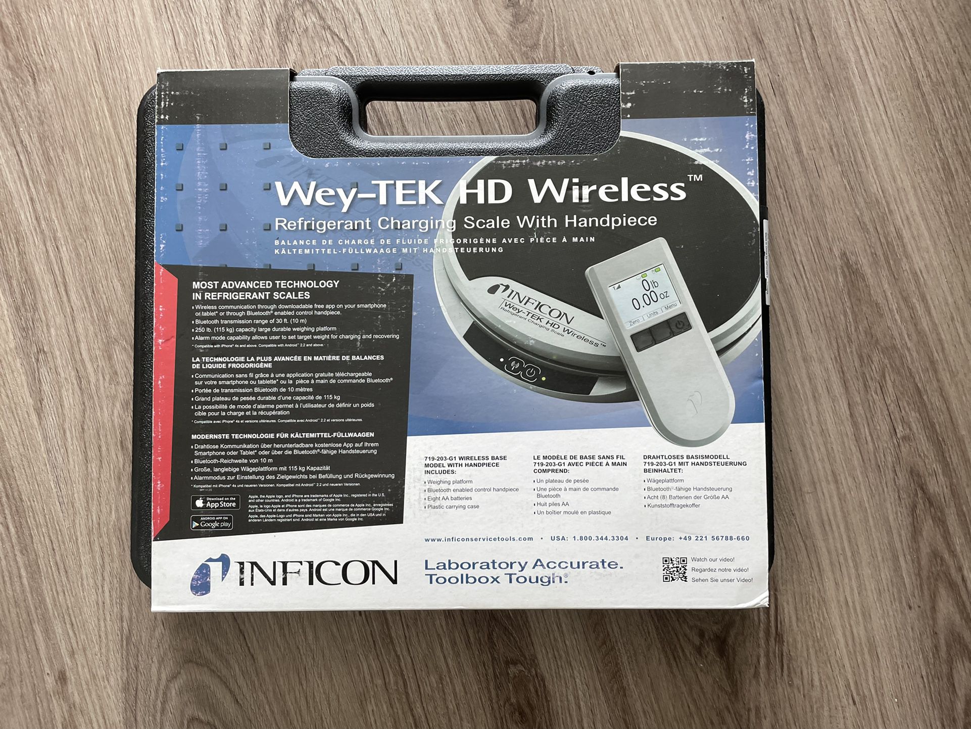 Inficon Wireless Refrigerant Charging Scale