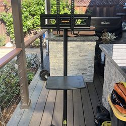 Rolling TV Stand