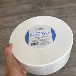 Waxing strips epilating rolls