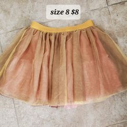 girl skirt fluffy..( ballerina ballet) $10 Each