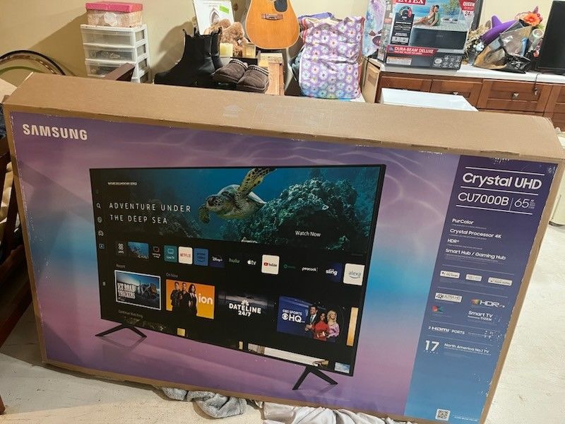 2024 65" Samsung Crystal UHD Television