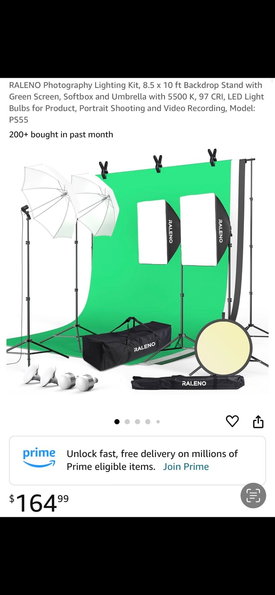 Pro Video Photo Studio Set Up