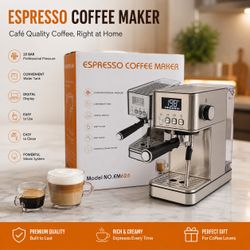 Espresso Coffee Maker – Brand New in Box