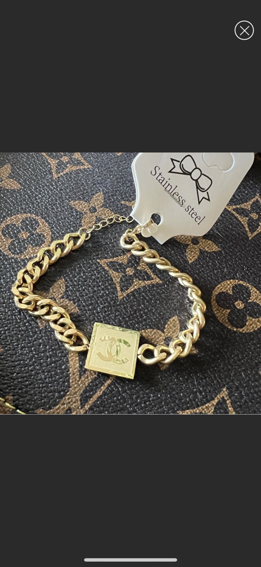 The Luxe Boutique Gold Chain Bracelet 