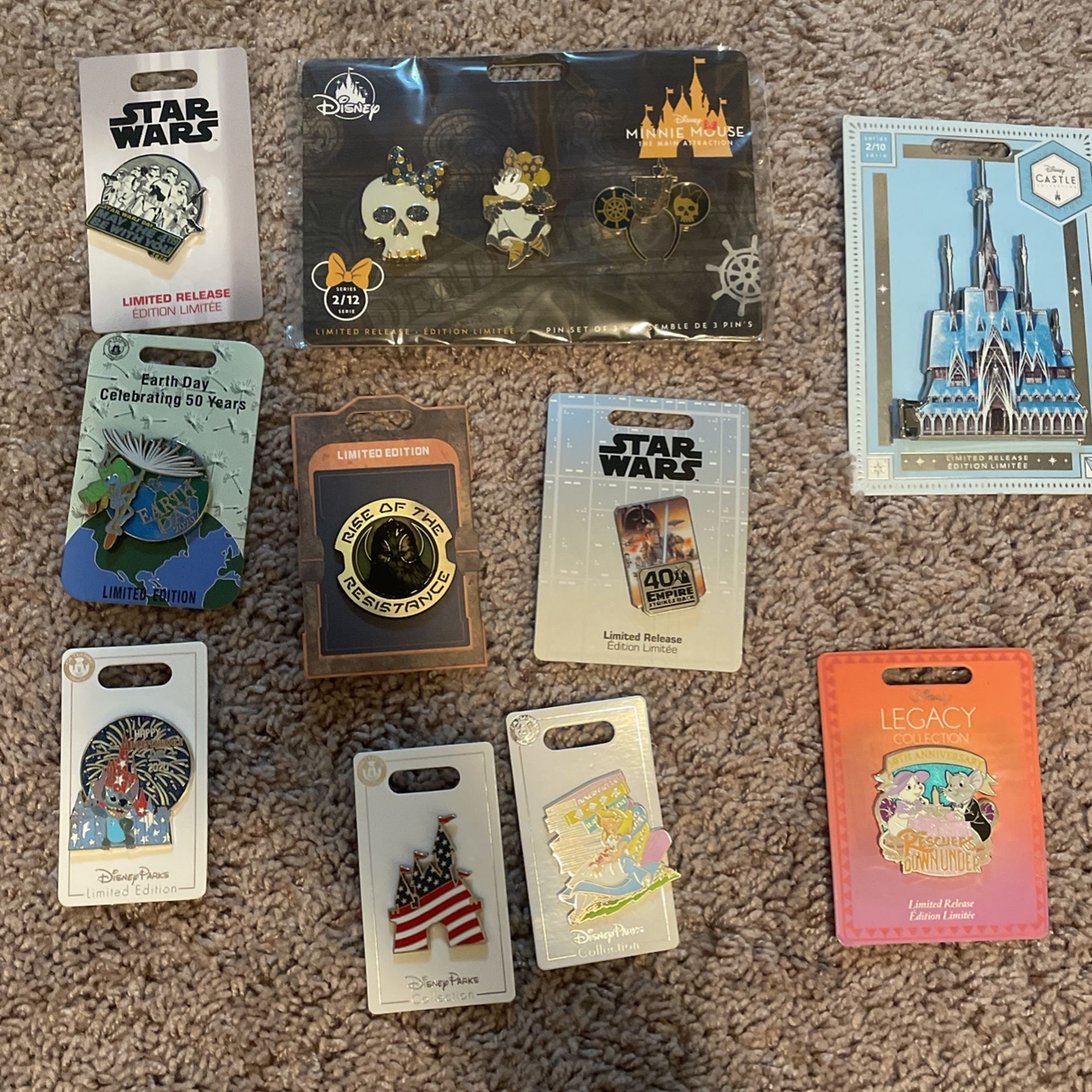 Disney Trading Pins Separately Sold