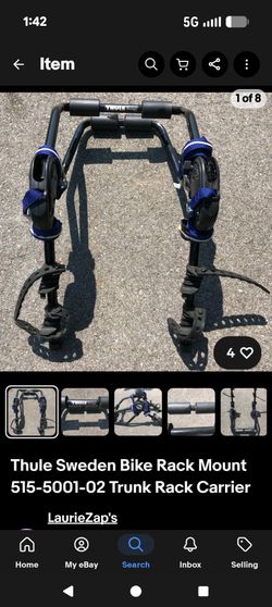Thule bike rack