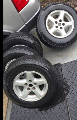 Wheels and tires good shape