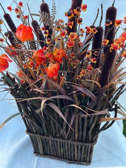 Artificial flower home decor