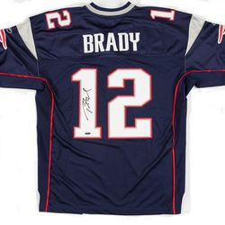 Tom Brady Signed New England Patriots Jersey