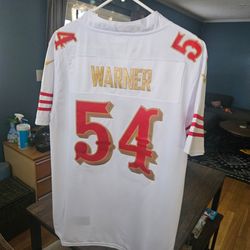 San Francisco 49ers Jersey #54 Warner