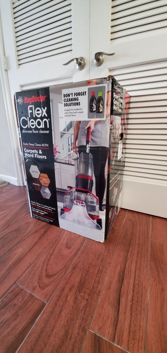 Carpet cleaning machine and Hardwood Cleaner - Rug Doctor