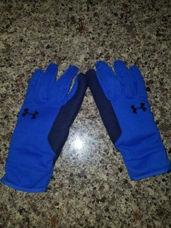 Boys Size Large Under Armour Touch Gloves