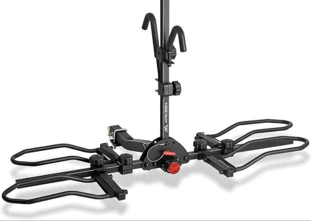 2-Bike Platform Style 150 lbs Capacity Carrier for Standard, Fat Tire and Electric Bicycle (3604)