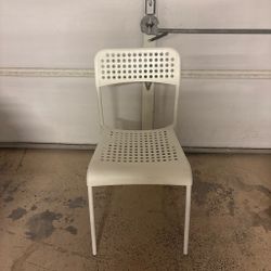 White Modern Accent Chair