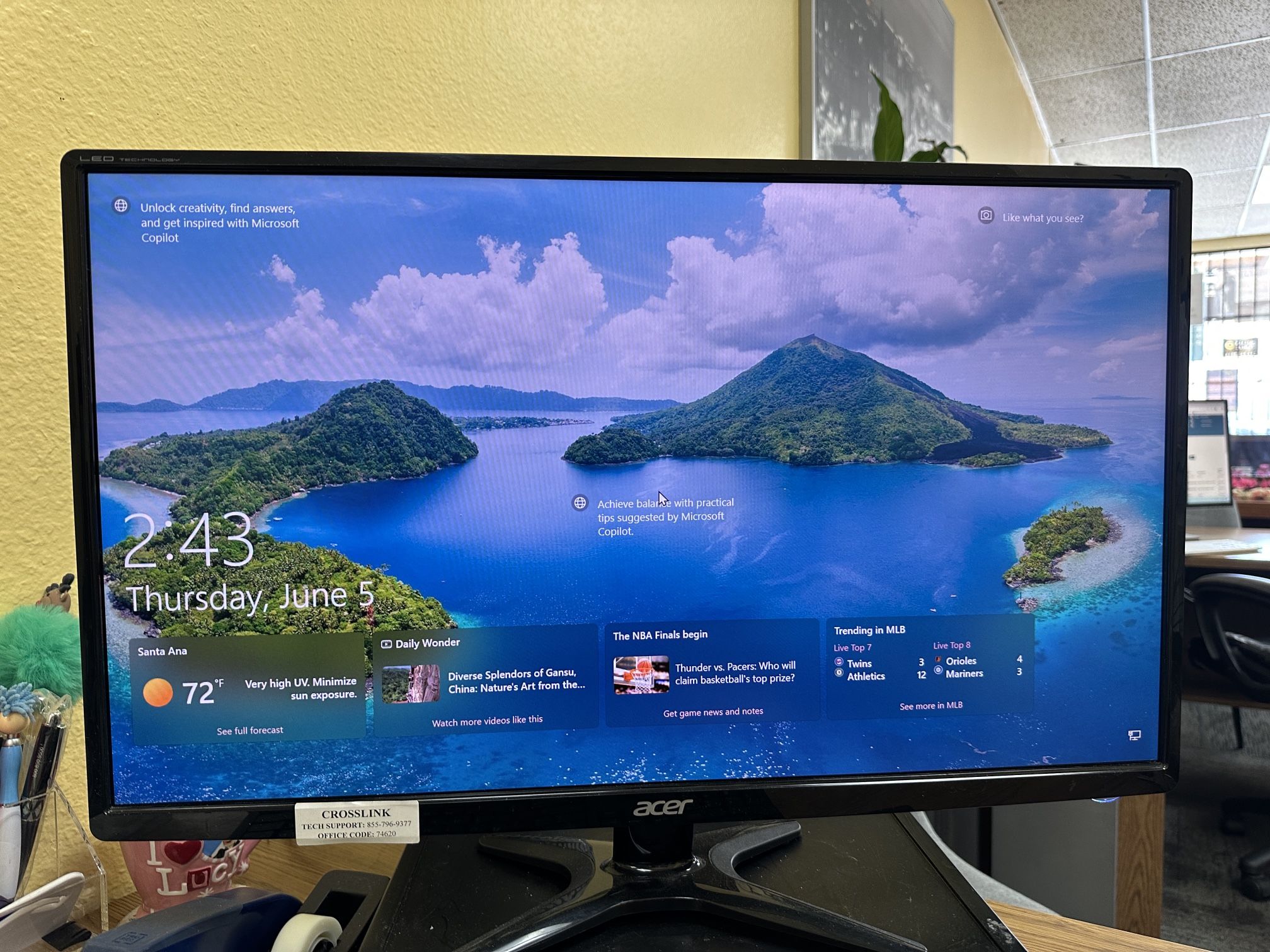 ACER Computer Monitor