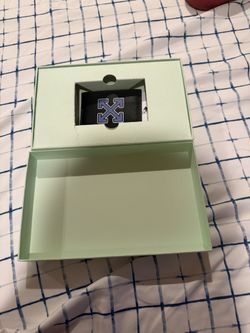 Off White Card Holder 