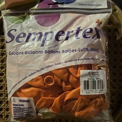 Sempertex Balloons Orange 50cs