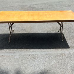Banquet Table. 3ft X 8ft. $50. 