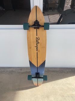 Retrospec Zed 44 Inch Long Board Skateboard  In Great Shape.  Kept Inside House