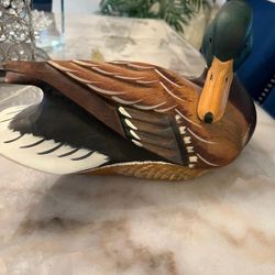 Vintage K.W Duck Decoy