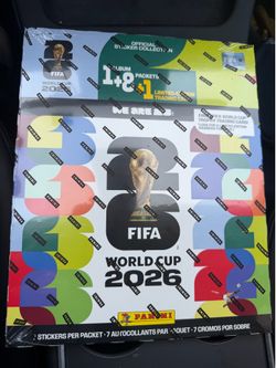 Panini FIFA World Cup 2026 Sticker Album Starter Bundle – Sealed