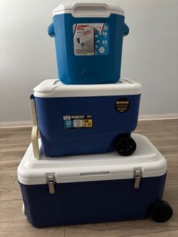Coleman and Igloo / Coleman Cooler Bundle – 3 Pieces
