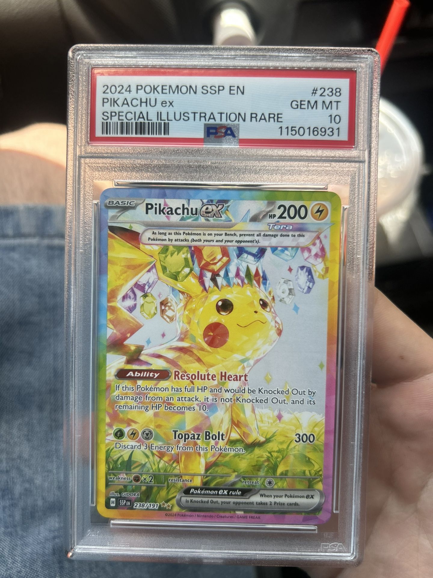 PSA10 Pikachu #238