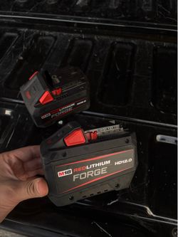 Milwaukee 12.0 & 8.0 forge batteries