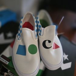 Vans SlipOn Moca Men 6.5 Women 8 