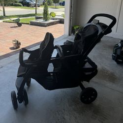 Chicco Together Double Stroller, Minerale