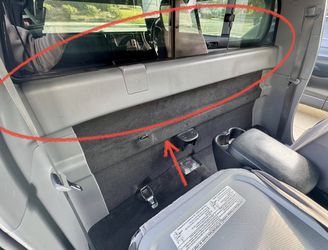 OEM (2005 - 2014) 2nd Gen Toyota Tacoma Regular Cab Rear Body Trim Panel