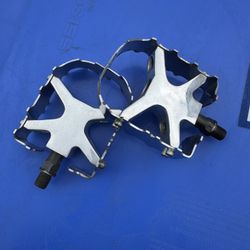 Chrome, 1/2”  Klunker Pedals Fresh Chrome