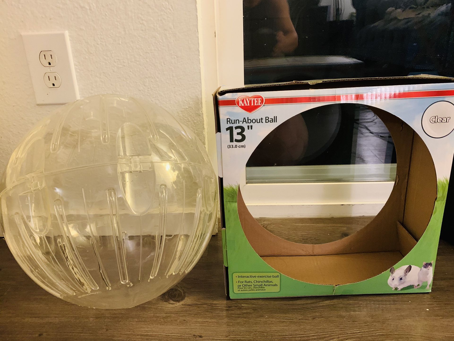 13” Clear Small Animal Exercise Ball