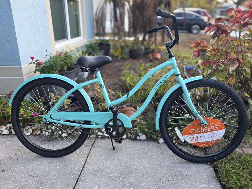 New Concord 24" Pacifica Cruiser Bike, 