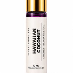 Hawaiian Coconut 10ml Roll On Perfume Oil Tropical Coconut Vanilla Scent  Hawaiian Coconut is a creamy tropical fragrance that brings vacation vibes w