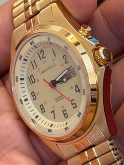Caravelle unisex watch